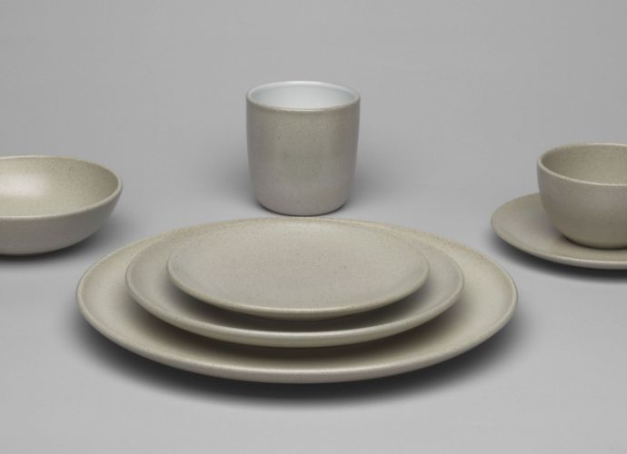 Six-Piece Place Setting 1947 by Edith Heath (MoMA)
