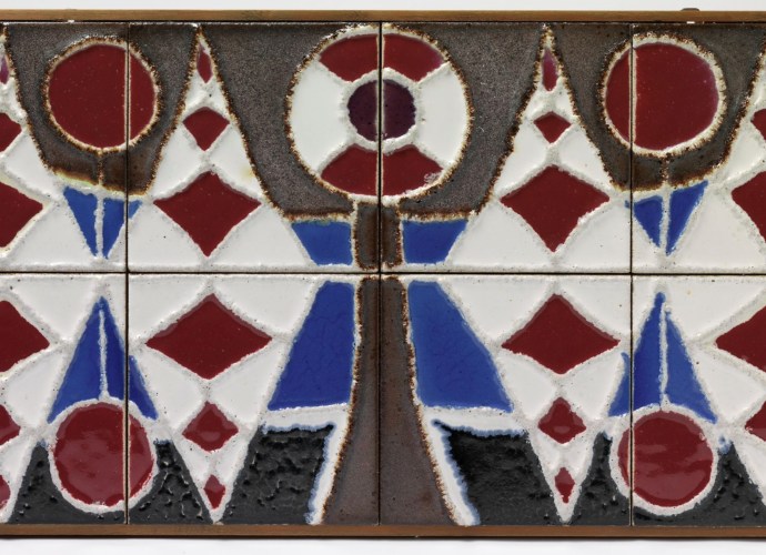 Treet a Ceramic Relif by Konrad Galaaen