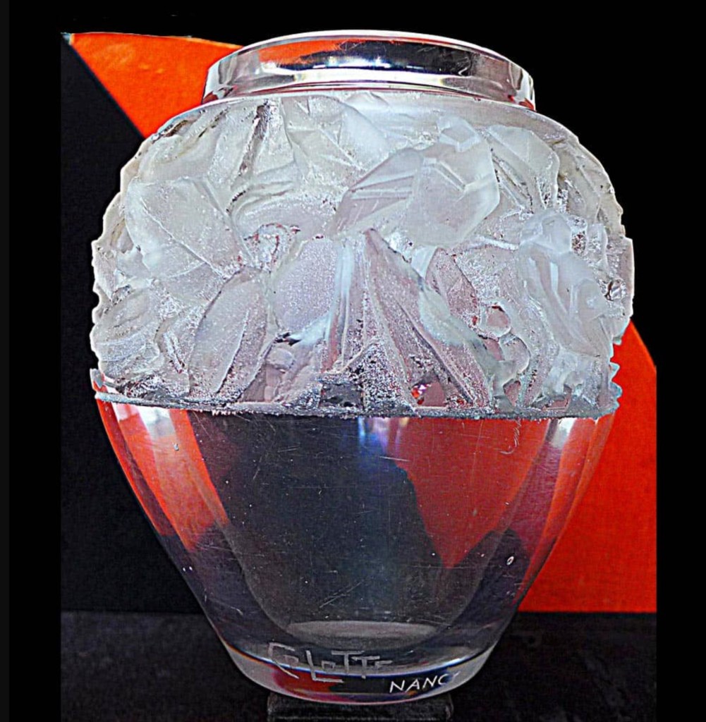 Art Deco Period Vase designed by Aristide Colotte