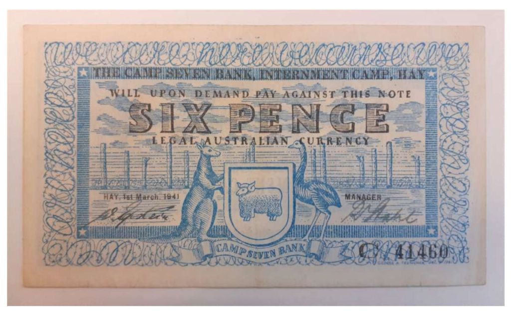 Banknote designed by Georg Telscher