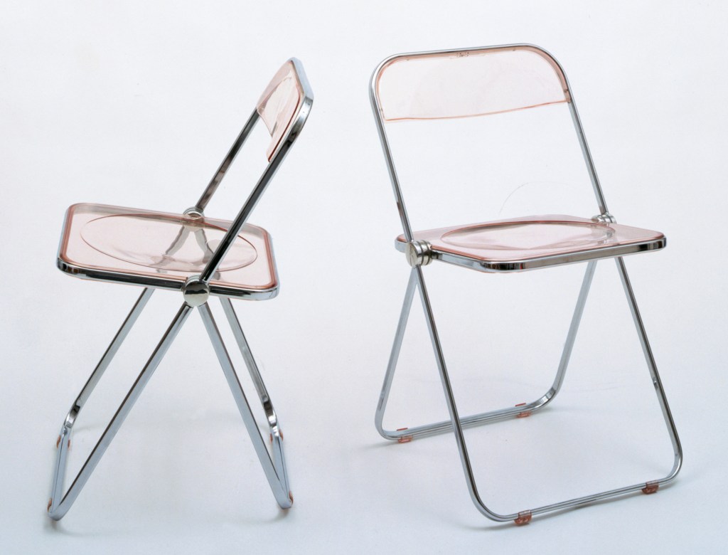 Giancarlo Piretti. Plia Folding and Stacking Chair. 1967