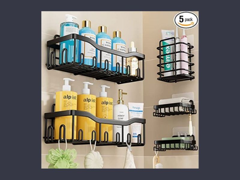 Maximizing Bathroom Organization with a Large Shower Caddy Set