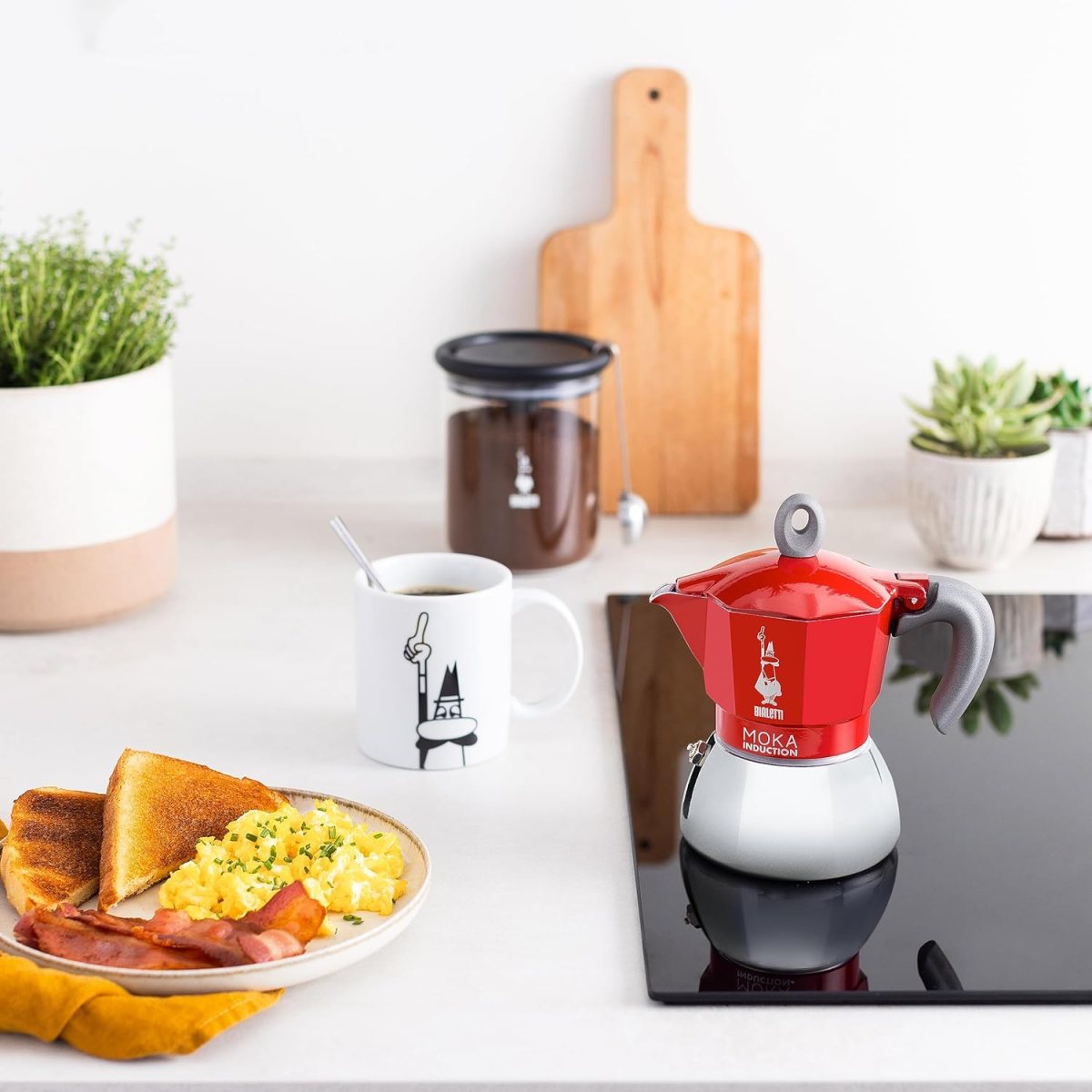 The Moka Induction Rossa: A Symphony of Italian Craftsmanship in Your Kitchen