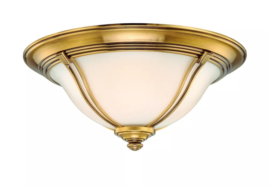 Hudson Valley Lighting 5417-FB Brass Carrollton Ceiling Fixture