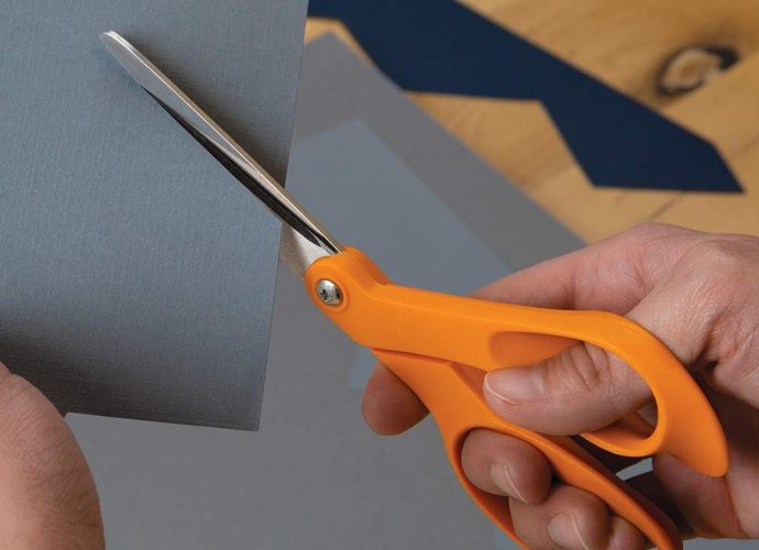 Fiskars General Purpose Scissors cutting paper