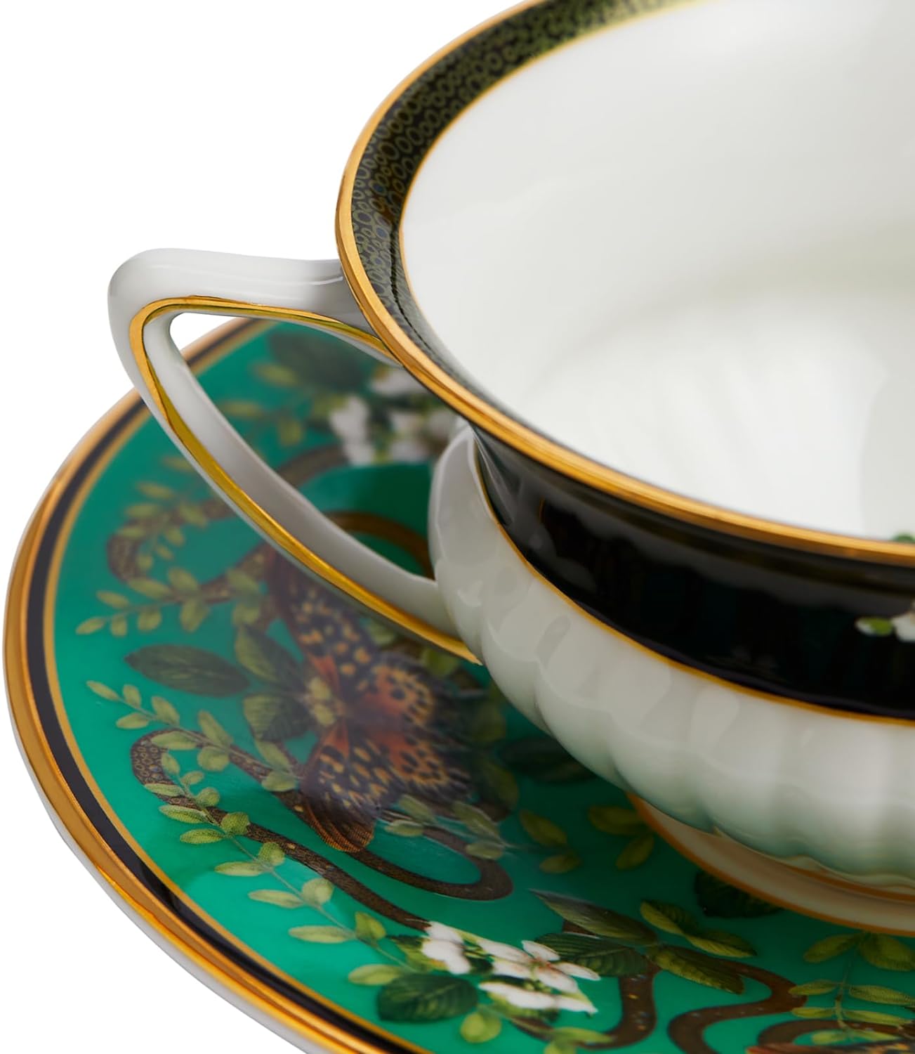 Wedgwood Wonderlust Emerald Forest Teacup & Saucer