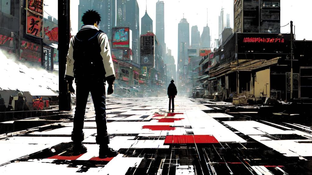Akira - Japanese Cyberpunk Action Film - Aesethetic