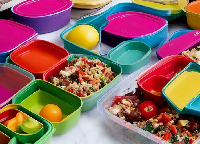 Tupperware a selection of containers