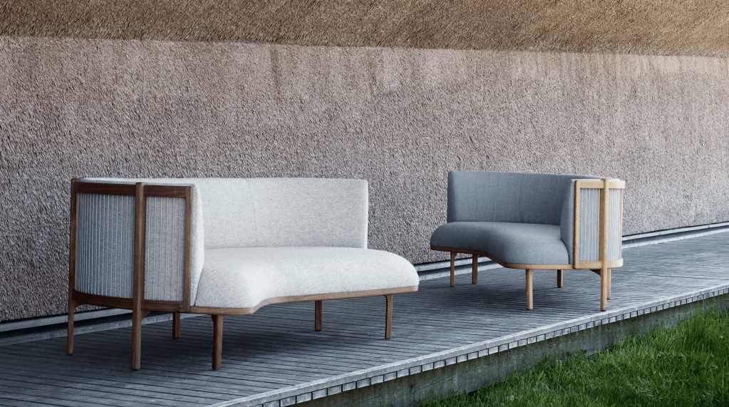 RF1903R | Sideways Sofa by Rikke Frost