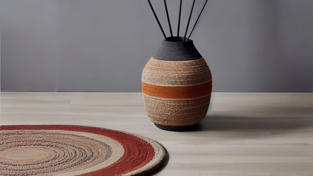 Warm ochre and neutral hues Scandinavian Design