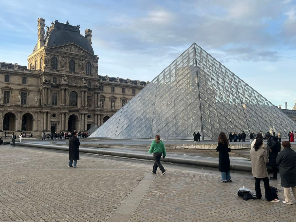 The Louvre Pyramid: A Fusion of Ancient and Modern