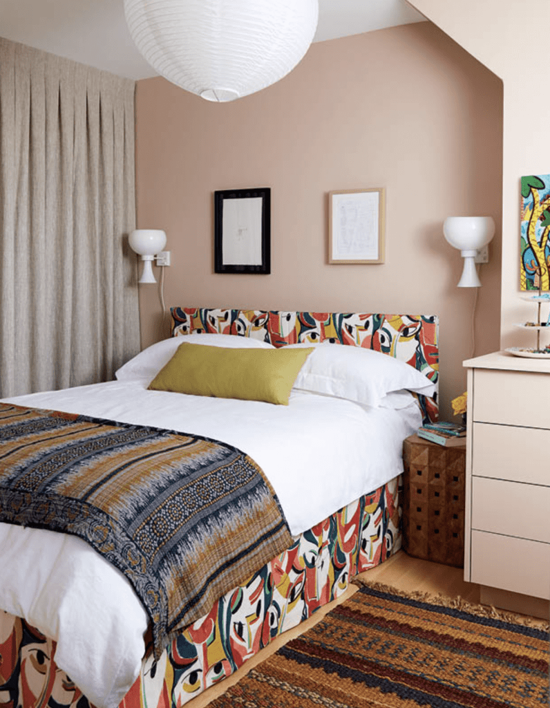 Example of Rich and Saturated Colours from House &  Home website