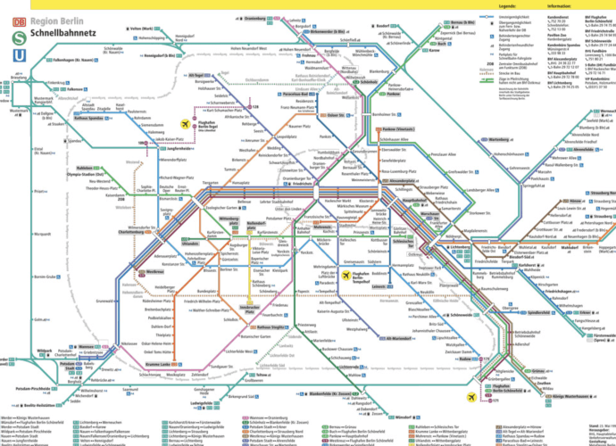 Berlin Underground Map