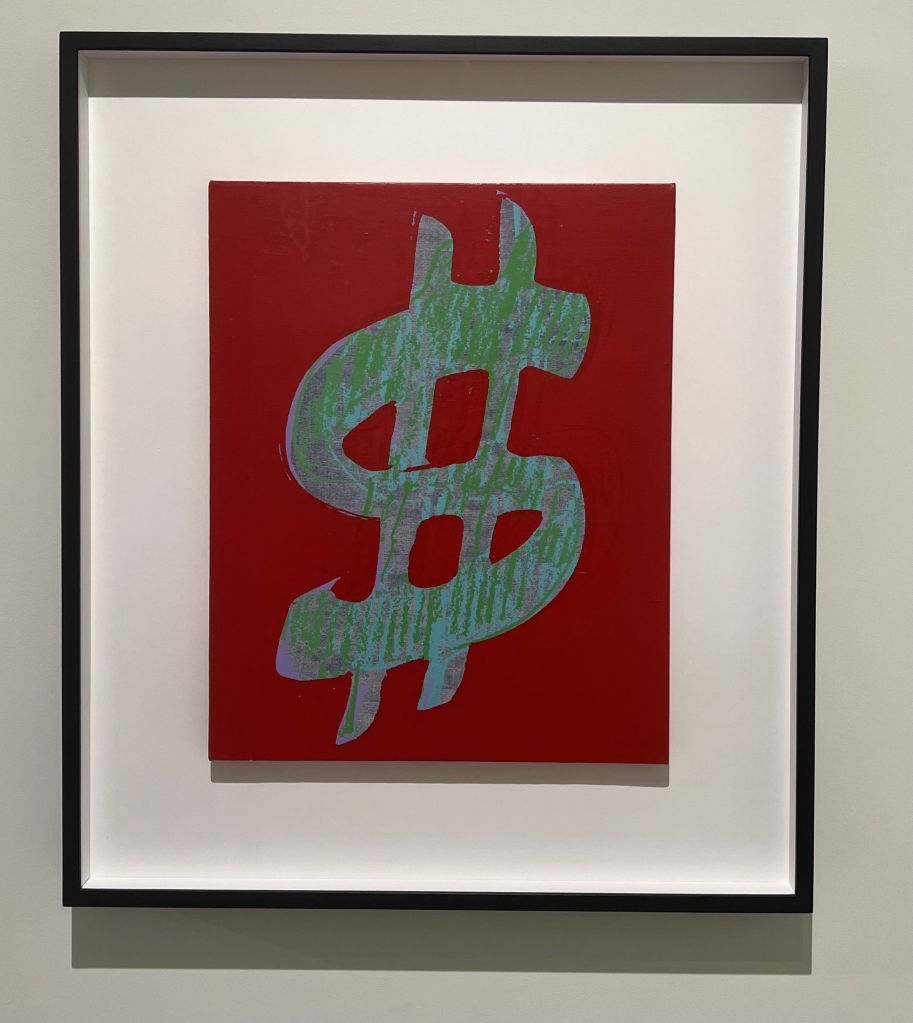Dollar Sign by Andy Warhol