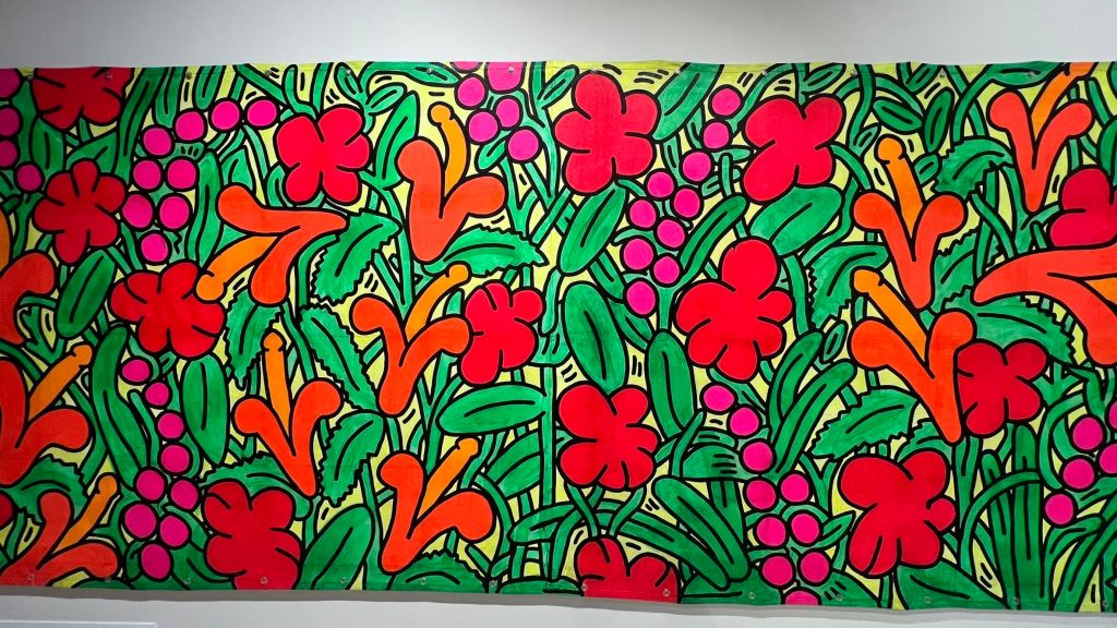 Tarp the Garden of Delight by Keith Haring