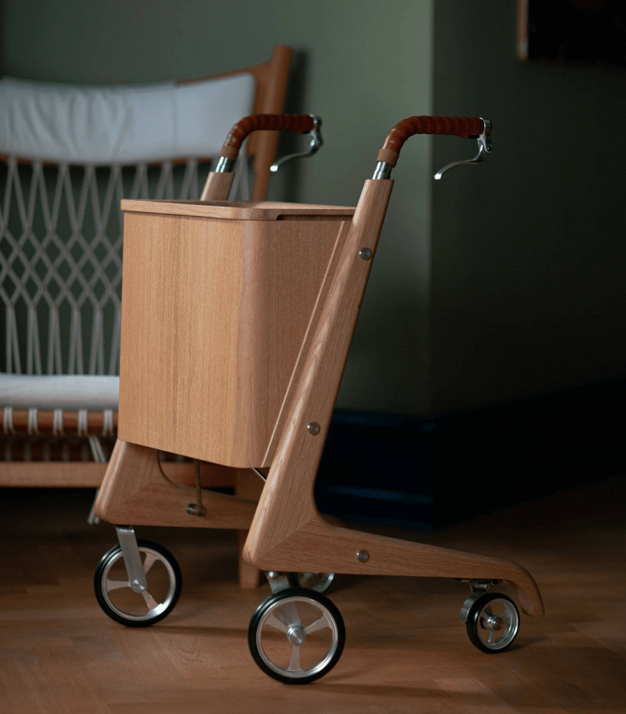 Wooden Walker designed by Anker Bak