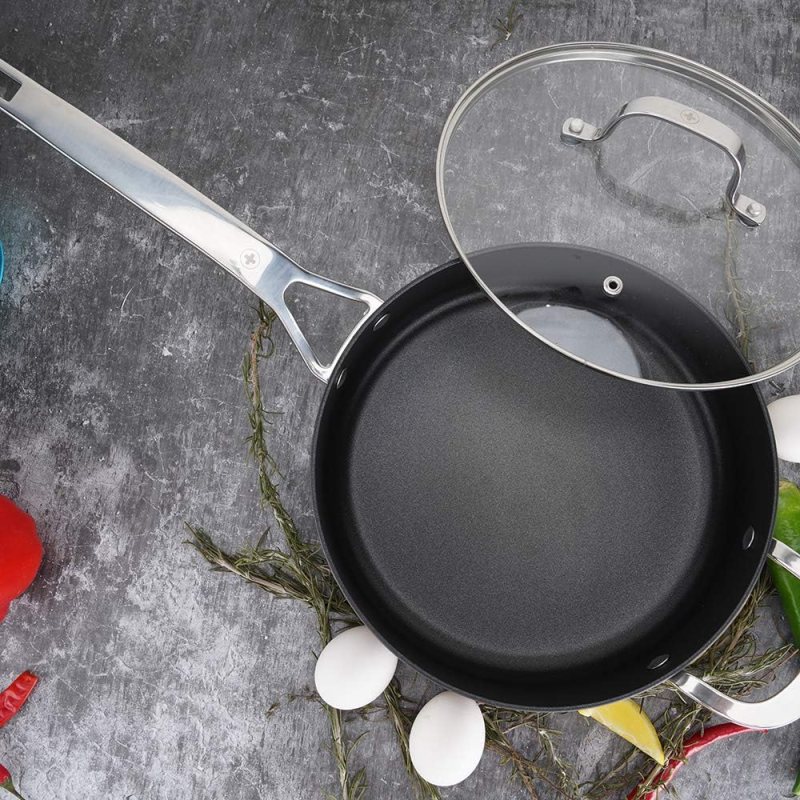 Diamond Hard Anodized Sauté Pan – Excellence of Swiss Craftsmanship