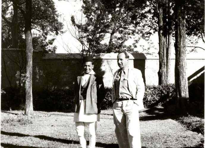 Walter Custer, Swiss Nepal Forward Team. Source: gta archive / ETH Zurich