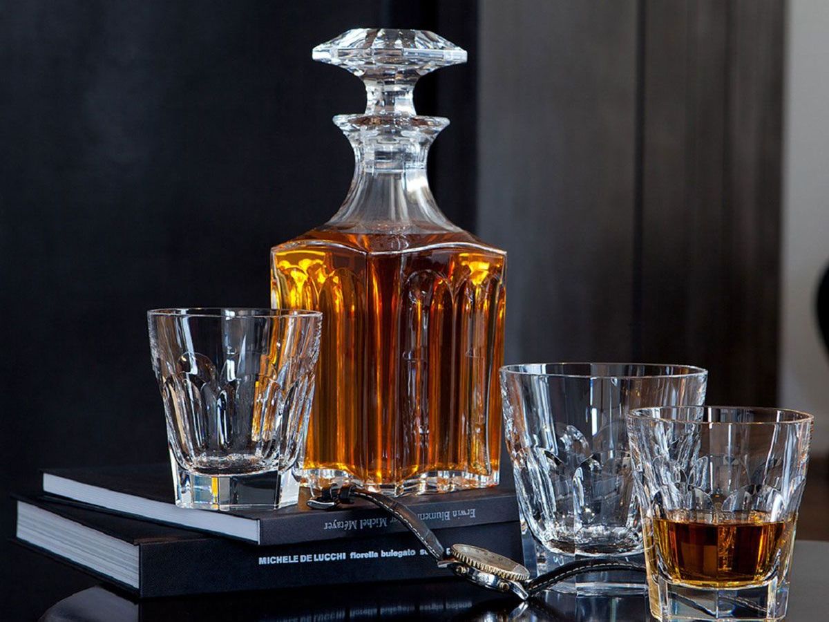 Discover Elegance with Baccarat Crystal: Harcourt 1841 Crystal Old Fashioned Tumbler, Pair