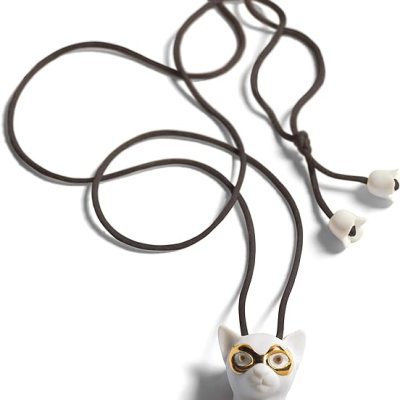 LLADRÓ Cat With Mask Pendant: A Symbol of Artistry and Sustainability