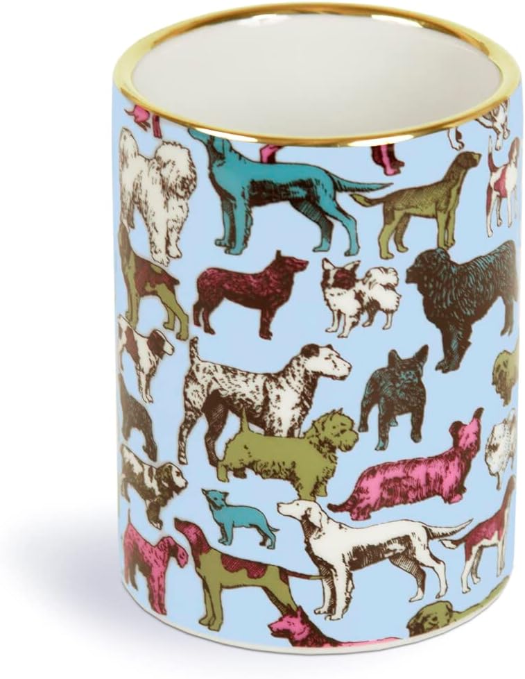 Galison Liberty Best in Show Porcelain Pen Pot