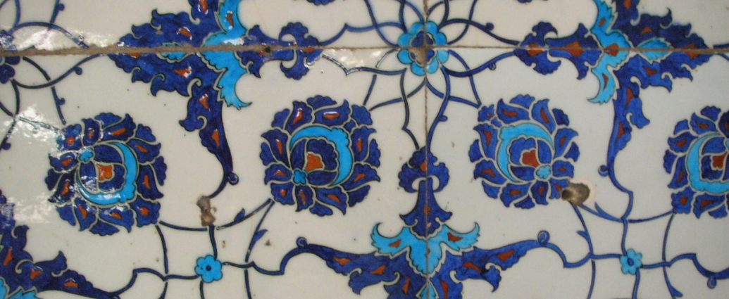 İznik tiles in the Enderûn Library, Topkapi Palace, Istanbul