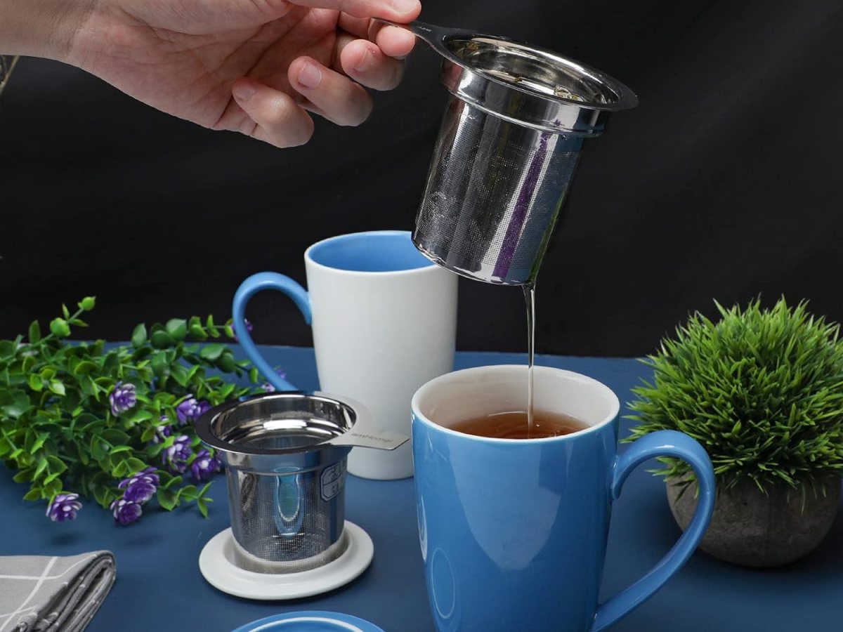 SAVE 50% – Elevate Your Tea Experience with the Porcelain Tea Mug