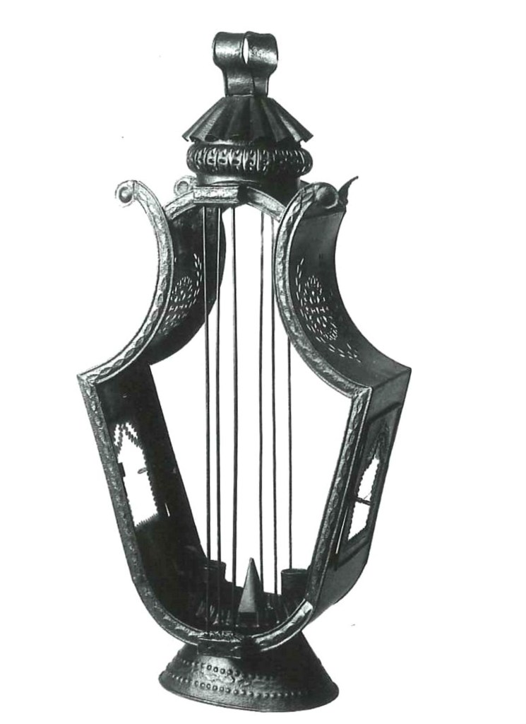 Lantern ca. 1810 (made) out of Tôle. V&A