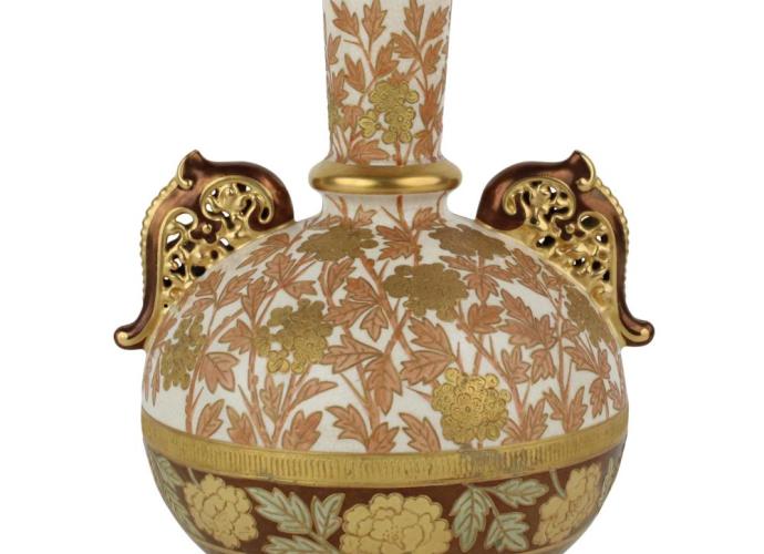 Aesthetic Movement Faience Manufacturing Co Vase