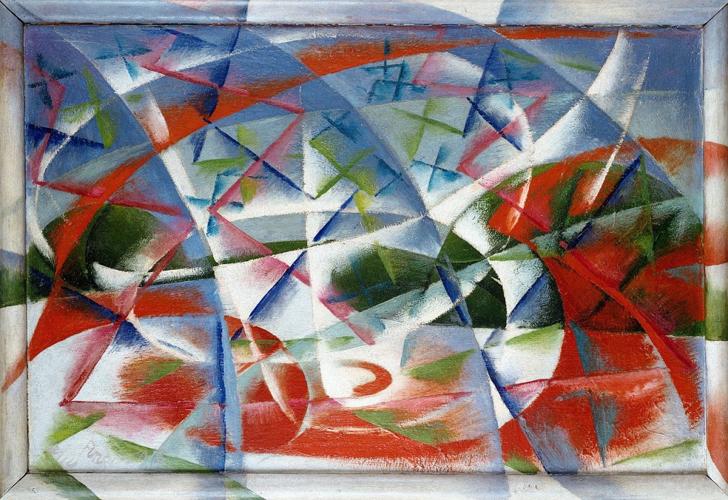 Abstract Speed + Sound by Giacomo Balla
