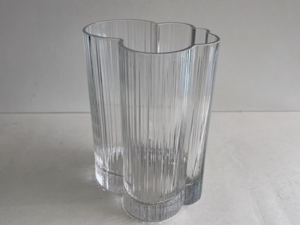 Iittala Cumulus Vase Markku Salo Mid Century Modern Finland