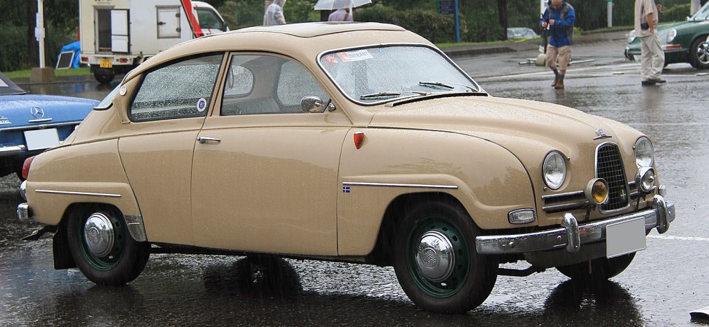 Saab 96 designed by Sixten Sason
