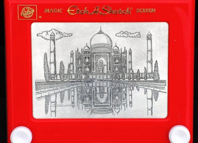 Etch A Sketch drawing tool