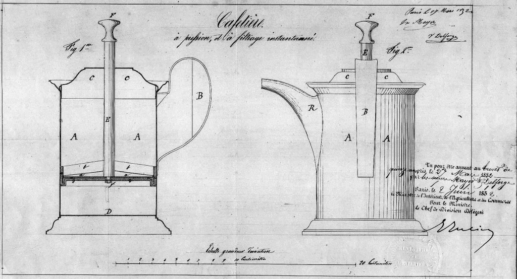 Mayer & Delforge's 1852 patent