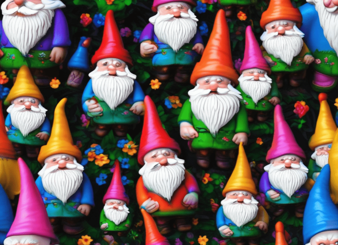 Garrden Gnomes - Kitsch
