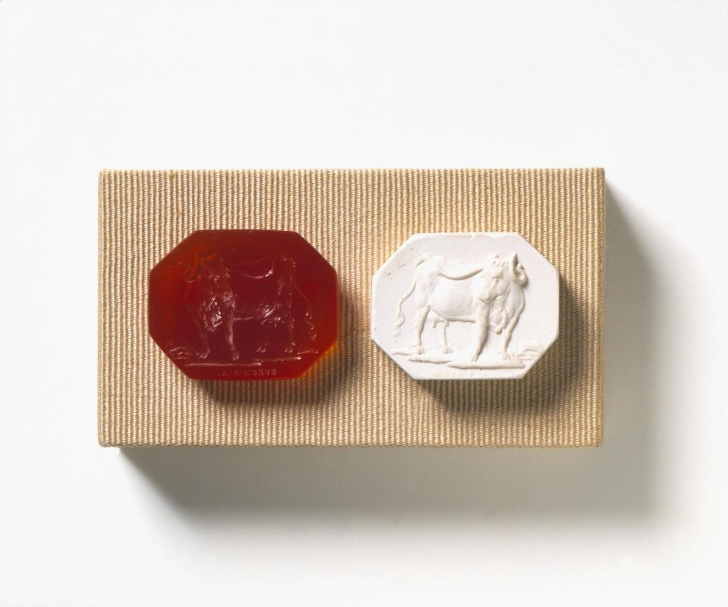 Intaglio - Carnelian by Edward Burch, made in England, 1775-1810.