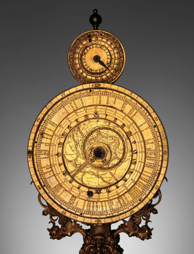The Renaissance Elegance of the Mirror Clock: A Masterpiece of Time and Cosmos