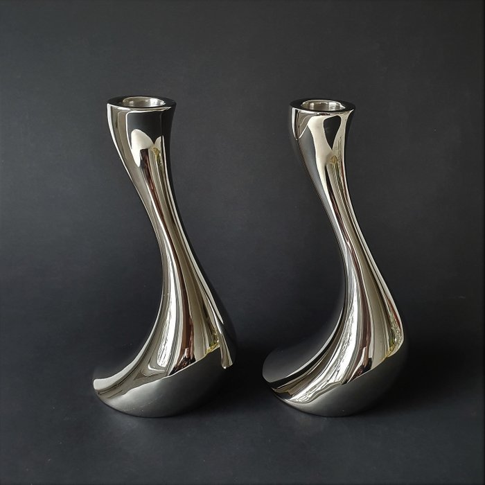 Deux Chandeliers "Cobra" by Constantin Wortmann