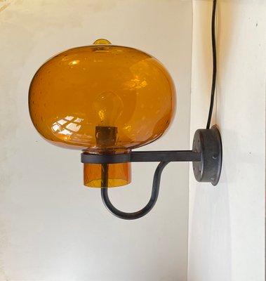 Mid-Century Copper Outdoor Wall Sconce by Gunnar Asplund, 1950s