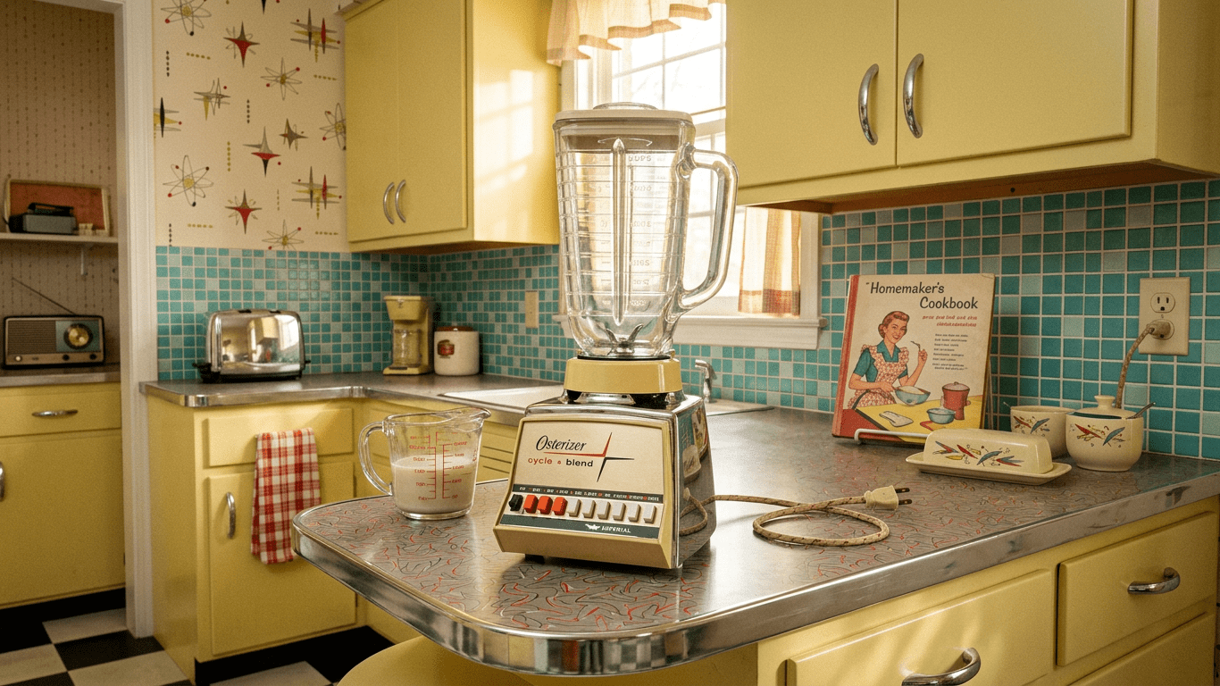 Osterizer blender ブレンダー 年代物ヴィンテージ雑貨　ブラック 1970s USA vintage】Osterizer Blender オスタライザー ブレンダー