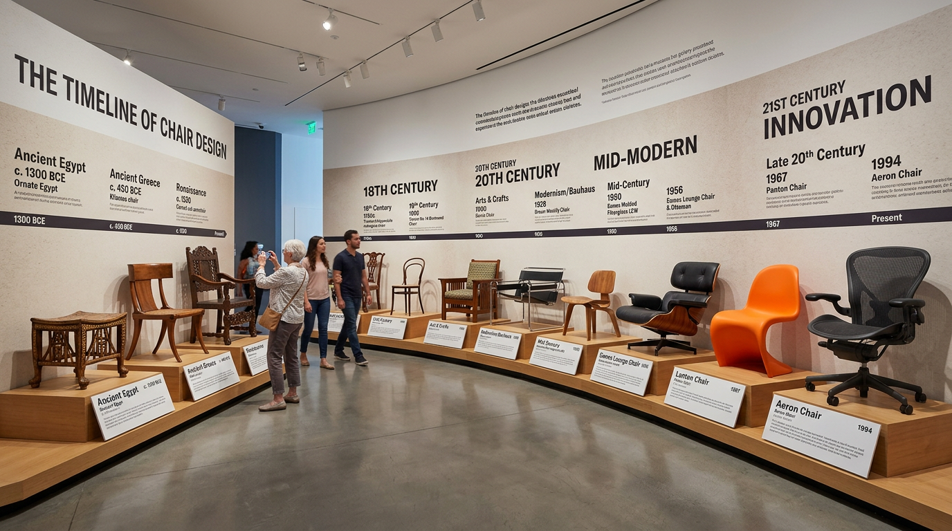 Chair Design: History, Materials & Iconic Forms